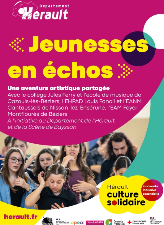 flyer Apeai jeunesse en echo evenement bayssan