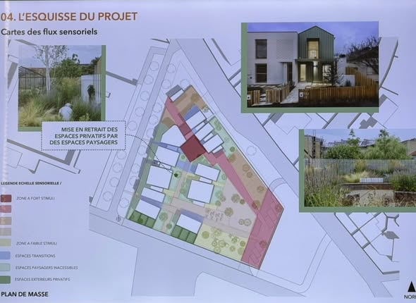 Plan internat Cazouls
