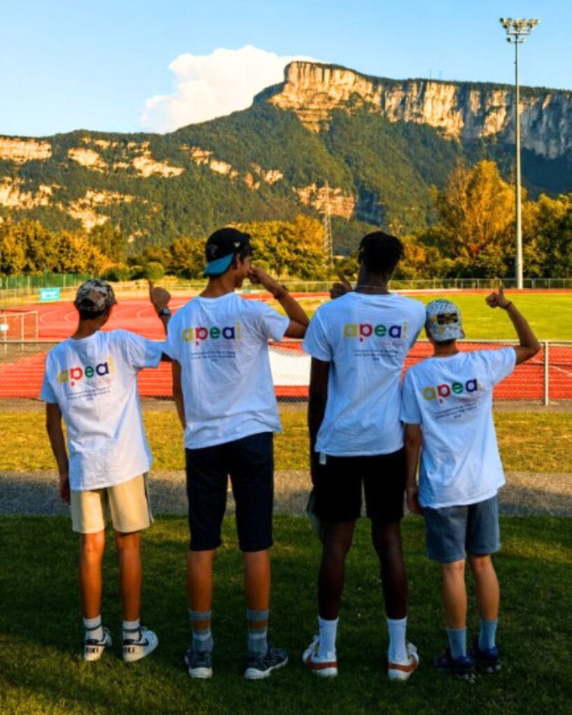 jeunes IME les capitelles au championnat de france de sport adapté en Isere en juin 2026